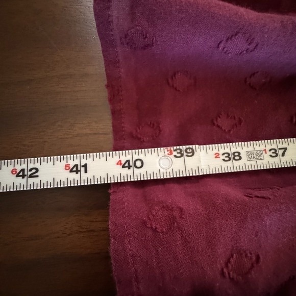 Böhme Womens Purple Dress Bohemian Diamond Accents Drawstring Medium - Picture 6 of 6